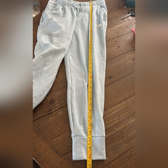 The North Face Women's Light Blue Fleece Joggers Warm - Picture 8 of 9